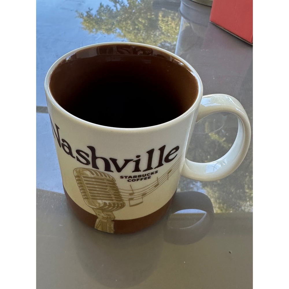 Starbucks 2011 Nashville TN Tennessee Global Icon Collector Series Mug Cup‎ 16oz